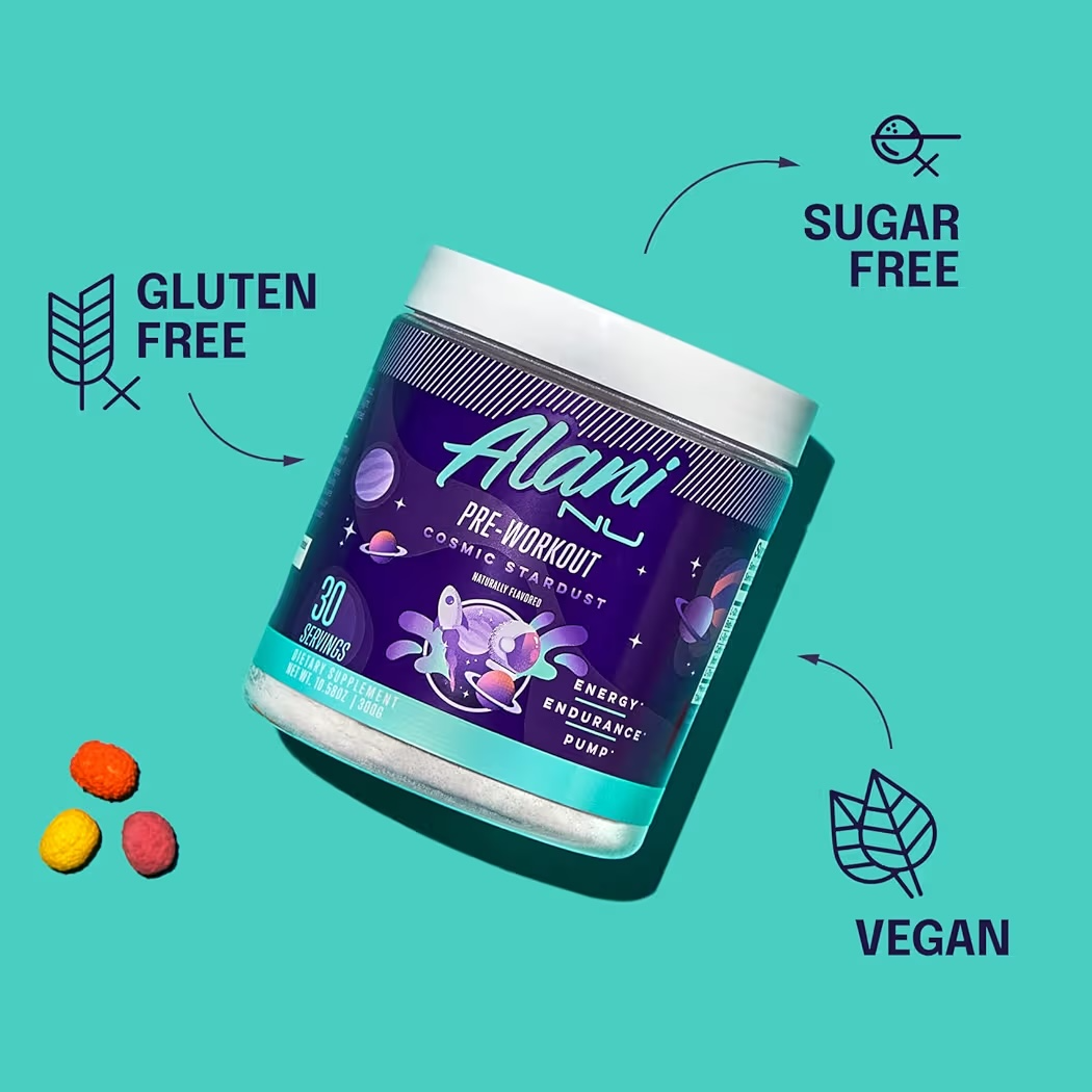 Suplemento Pre-Entreno Alani Nu Cosmic Stardust 300g