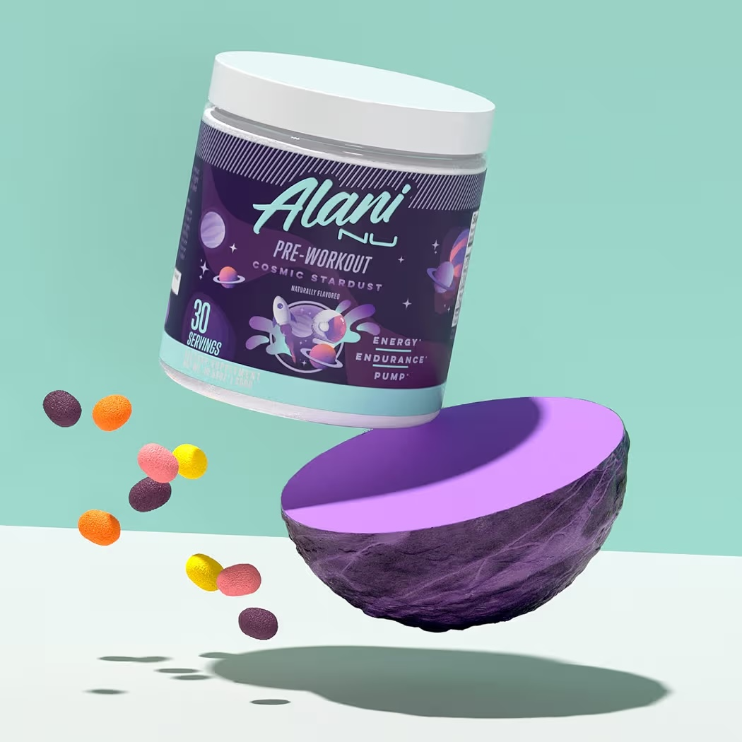 Suplemento Pre-Entreno Alani Nu Cosmic Stardust 300g
