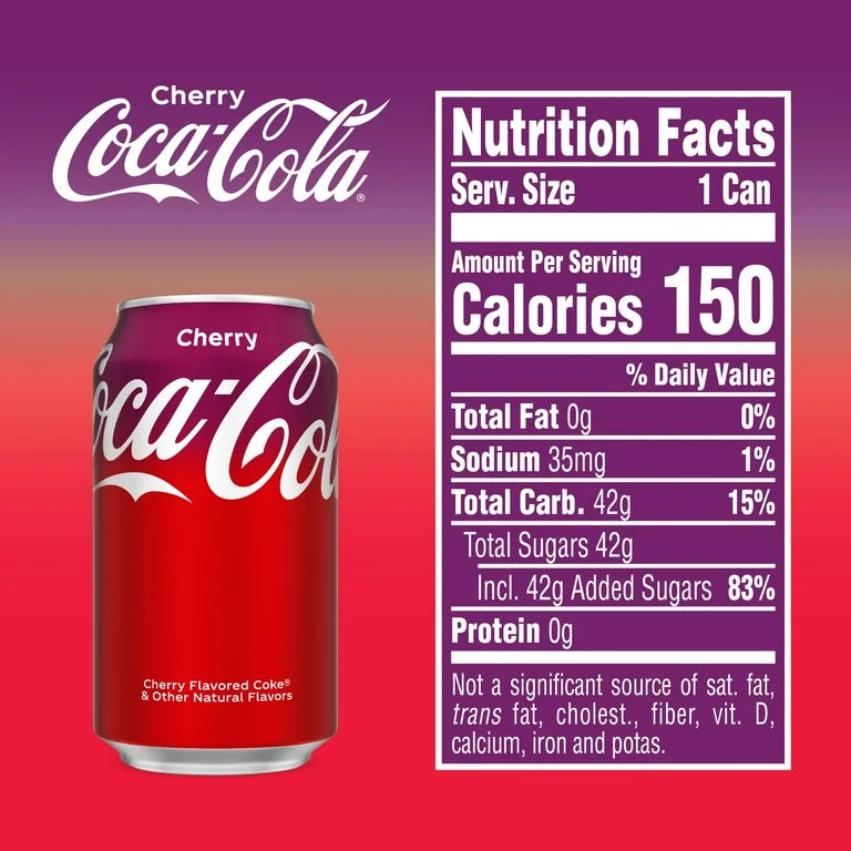 Coca Cola Cereza 355 mL