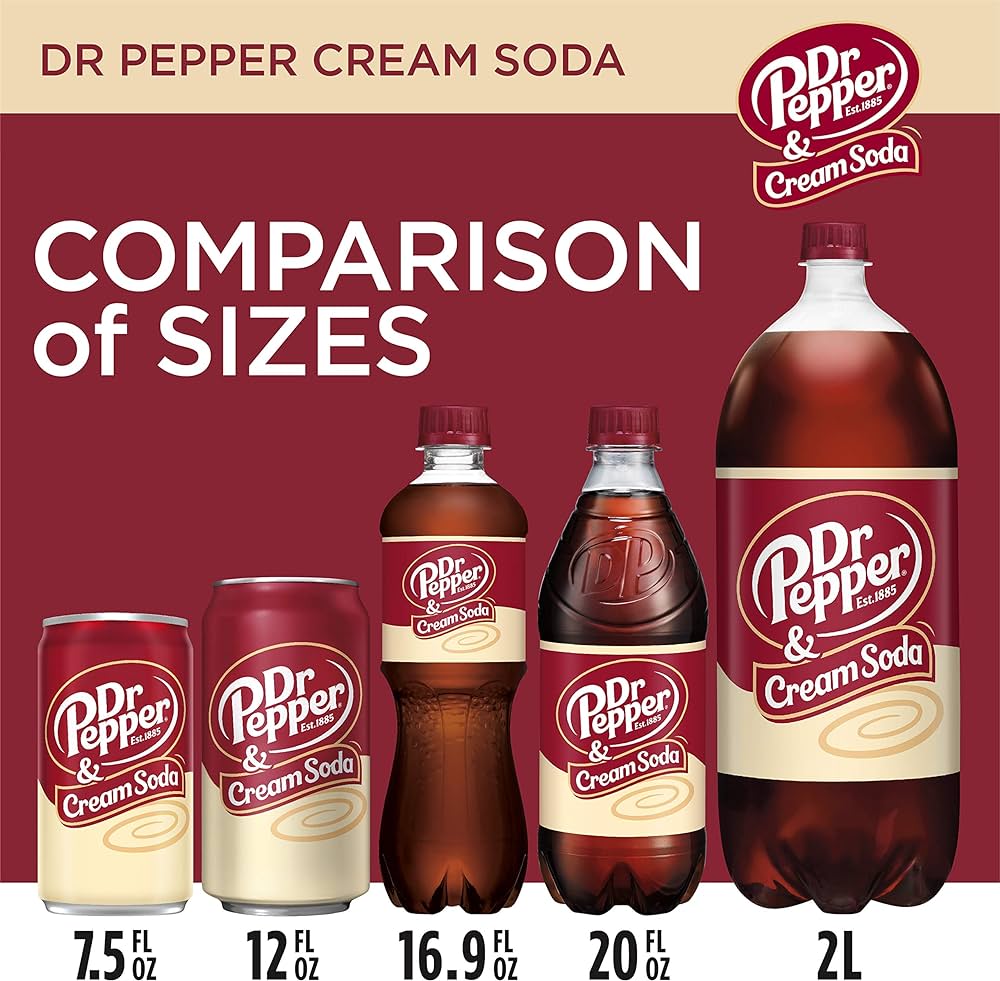 Dr Pepper Cream Soda