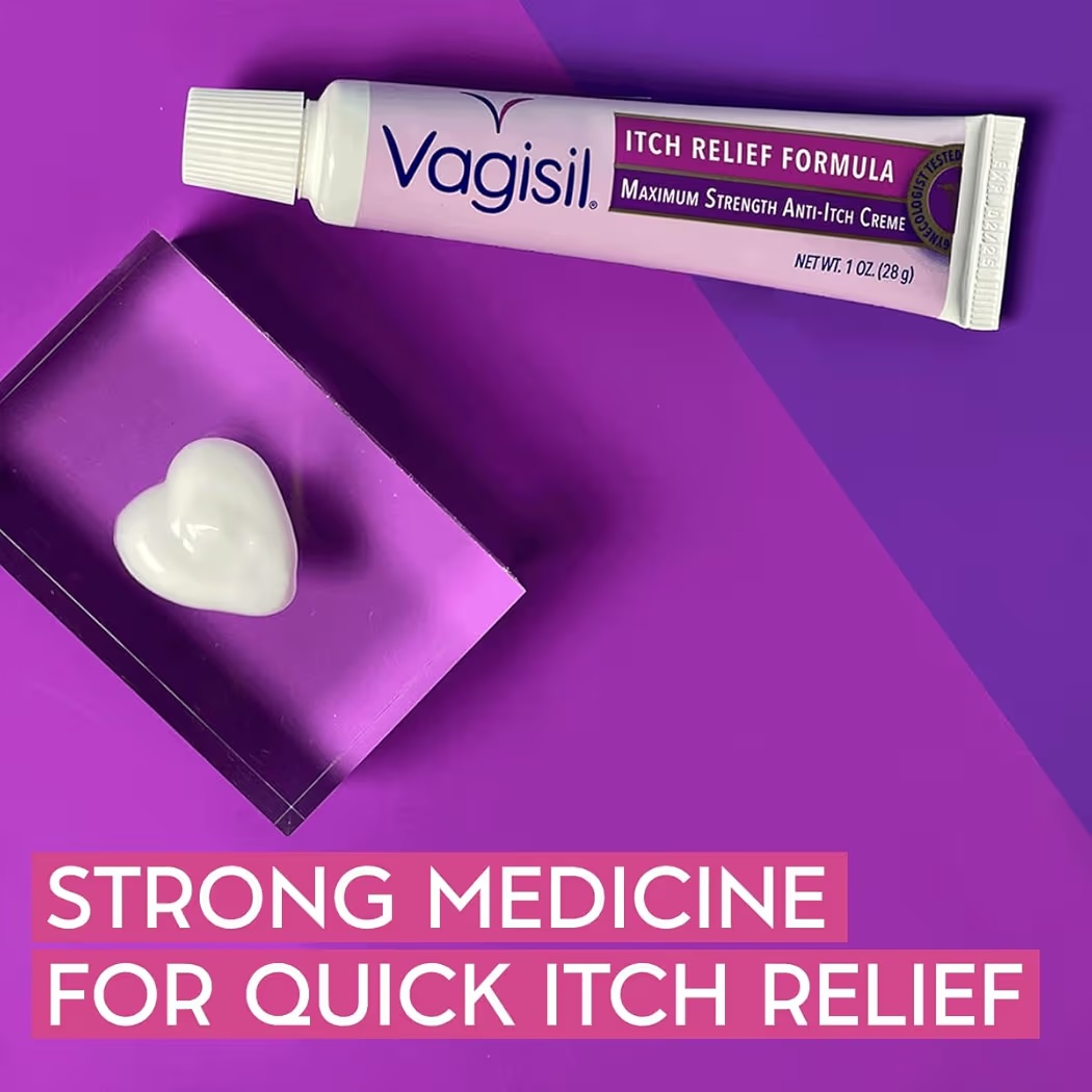 ANTI-ITCH: Crema Femenina Vagisil Antipicazón 28g