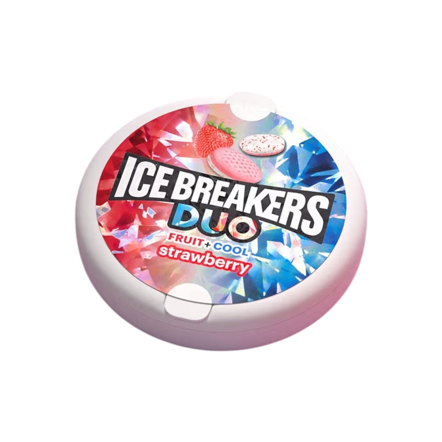 Mentas Ice Breakers Duo Sin Azúcar Fruit + Cool Strawberry 36g