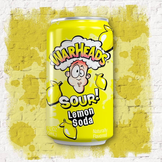 Soda Warheads Sour Sabor Limón