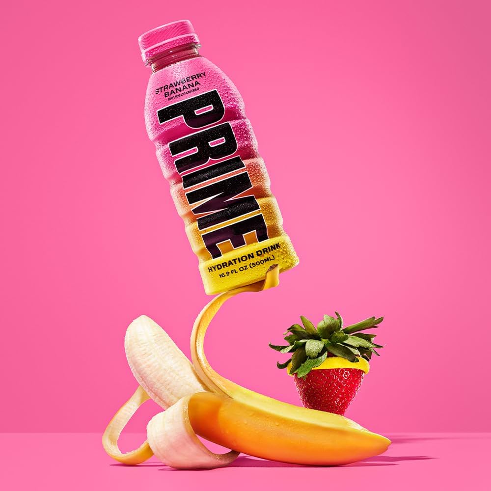 Prime Hidratante Fresa Banana 500 mL