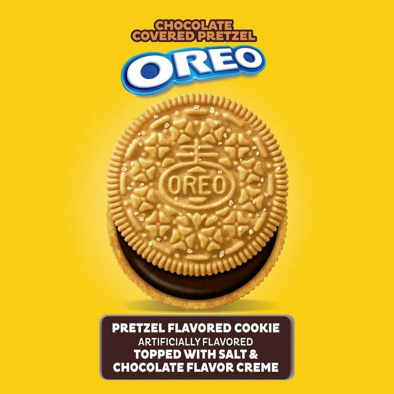 EDICIÓN LIMITADA: Oreo Chocolate Covered Pretzel Tamaño Grande 303g
