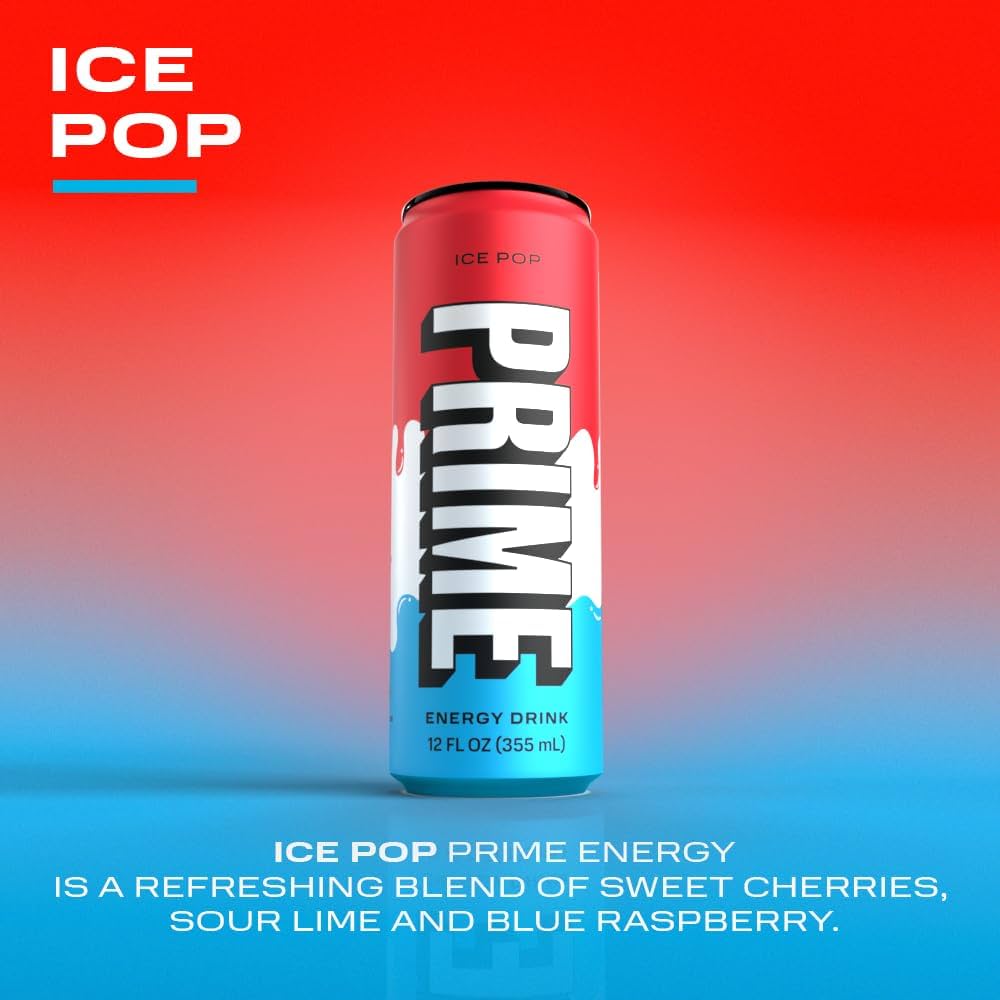 Prime Energizante Ice Pop 355 mL