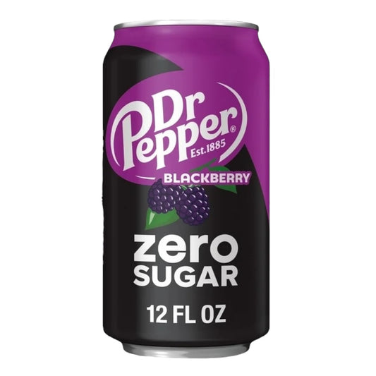 Dr Pepper Blackberry Sin Azúcar 355 mL