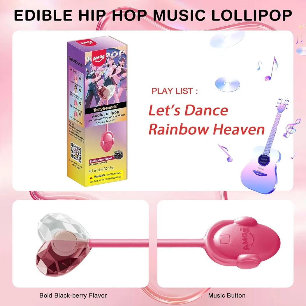 AudioLollipop Amos TastySounds K-POP Blackberry 12g
