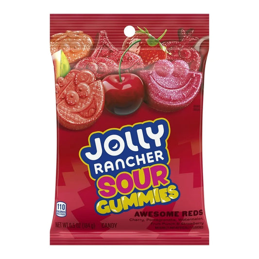 Gomitas Jolly Rancher Sour Frutos Rojos 184g