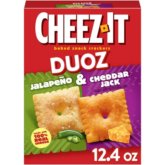 Snack Cheez-It Queso Cheddar & Jalapeño Tamaño Grande 350g