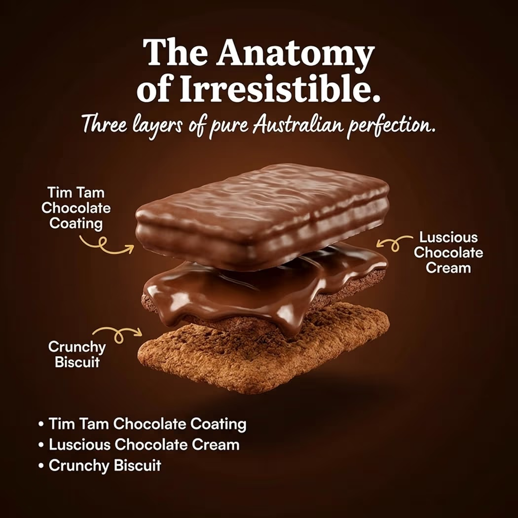 Galletas Chocolate Arnott’s Tim Tam Original - Australia Tamaño Familiar 365g