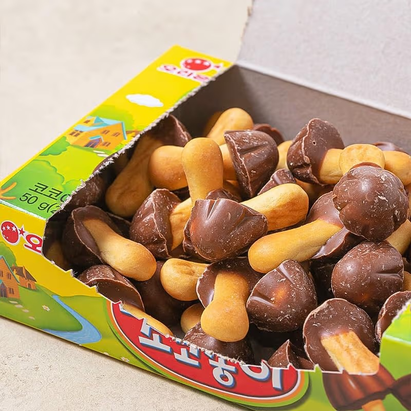 Galletas Chocolate Choco Boy Hongos 49g