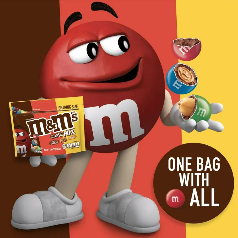 M&M’s Classic Mix Tamaño Grande 255g
