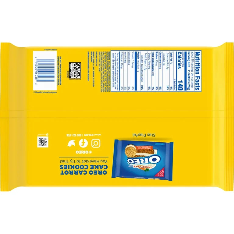 Oreo Limón Tamaño Familiar 530g