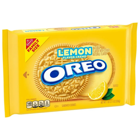 Oreo Limón Tamaño Familiar 530g