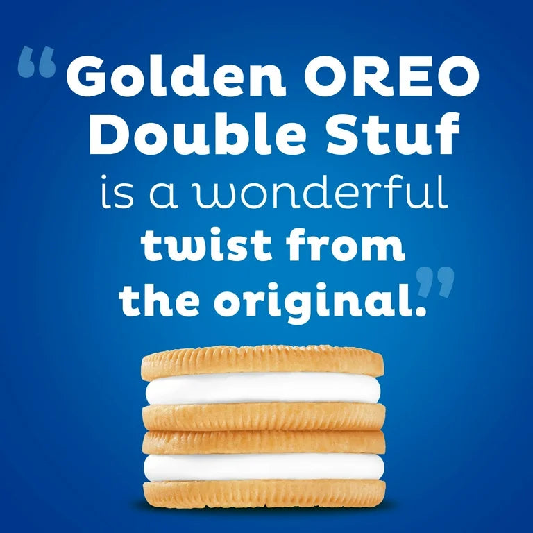 Oreo Golden Double Stuf Tamaño Grande 397g