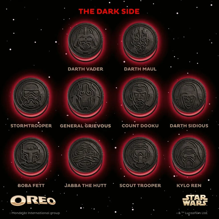 Oreo Edición Limitada Star Wars Familiar 300g