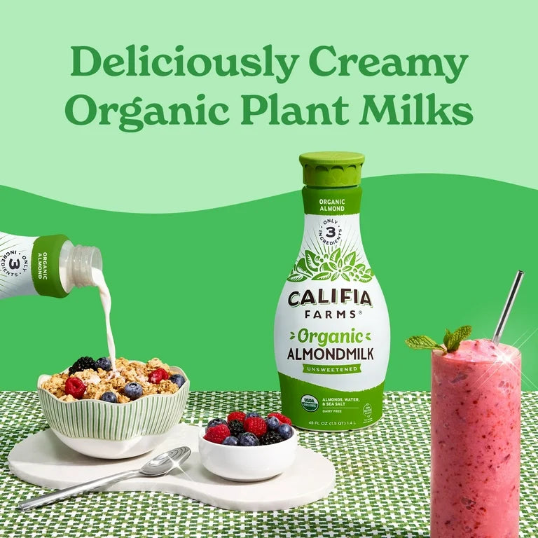 Leche Almendras Califia Farms Organic Almond 1,4L