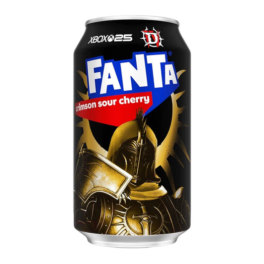 EDICIÓN LIMITADA: Fanta Crimson Sour Cherry 355 mL