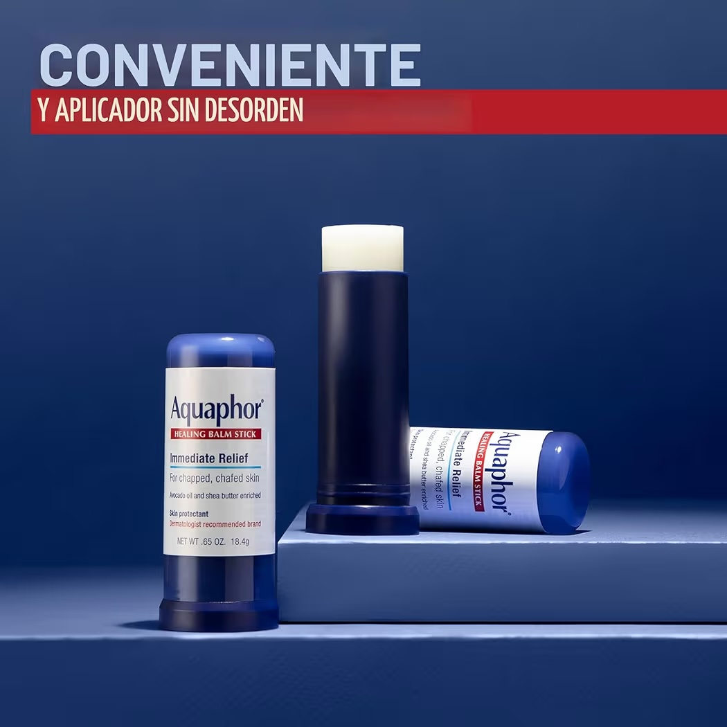 IMMEDIATE RELIEF: Barra Aquaphor Bálsamo Curativo 18g