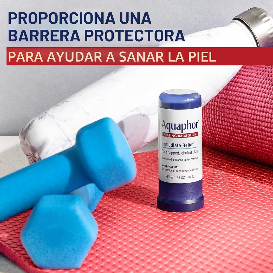 IMMEDIATE RELIEF: Barra Aquaphor Bálsamo Curativo 18g