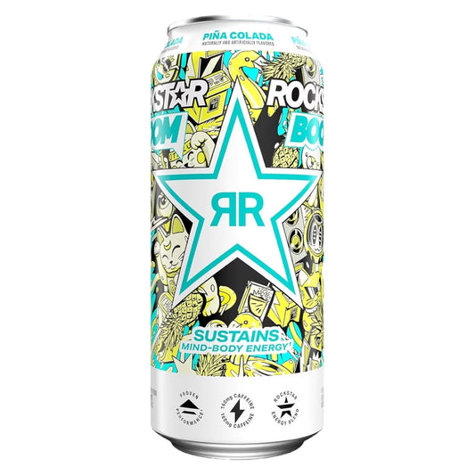 Rockstar Boom Energy Piña Colada 473 mL