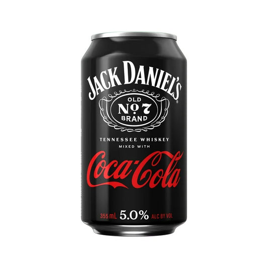 +18: Jack Daniel’s x Coca Cola 355 mL