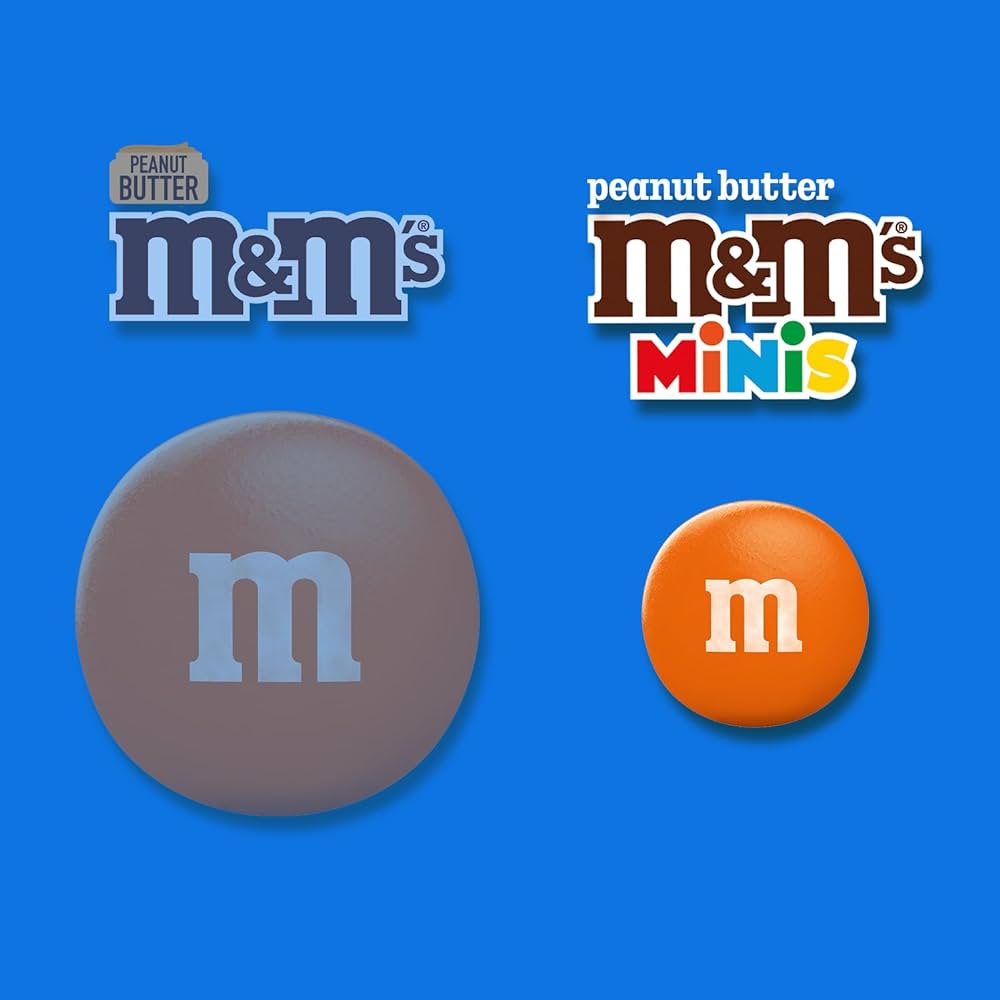 M&M’S Minis Mantequilla de Maní Tamaño Familiar 243g