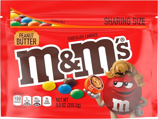 M&M’s Mantequilla de Maní Familiar 255g