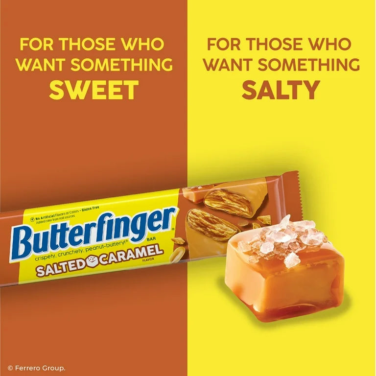 EDICIÓN LIMITADA: Butterfinger Caramelo Salado 53g
