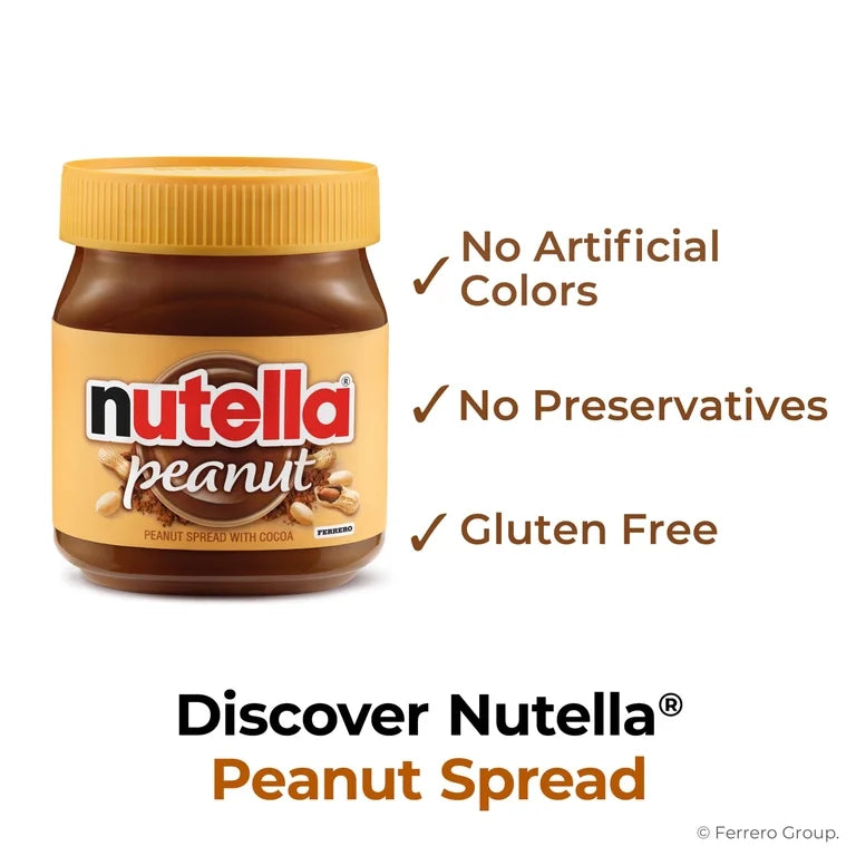 Crema Nutella Maní & Cocoa 371g