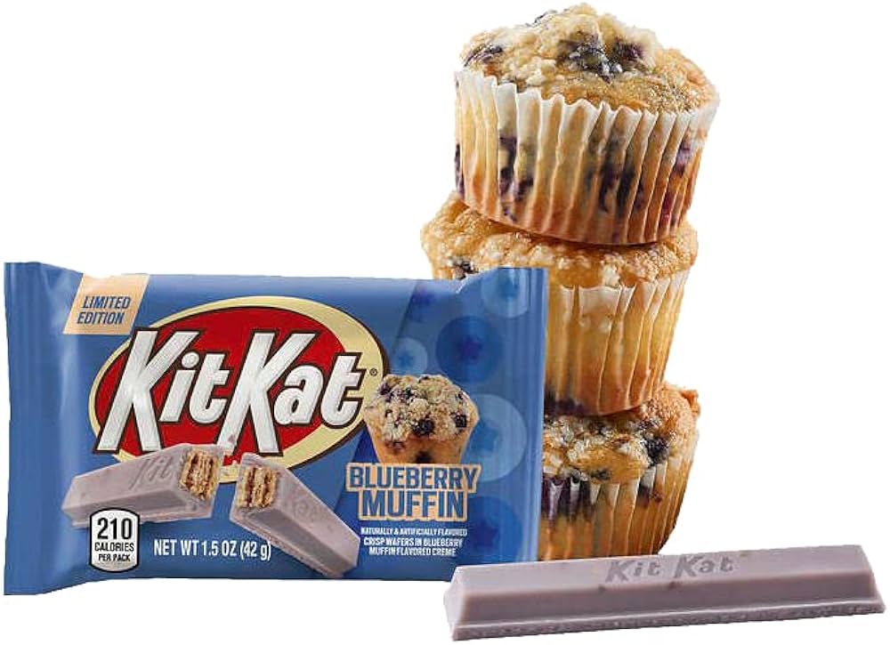 Kit Kat Muffin de Mora Azul