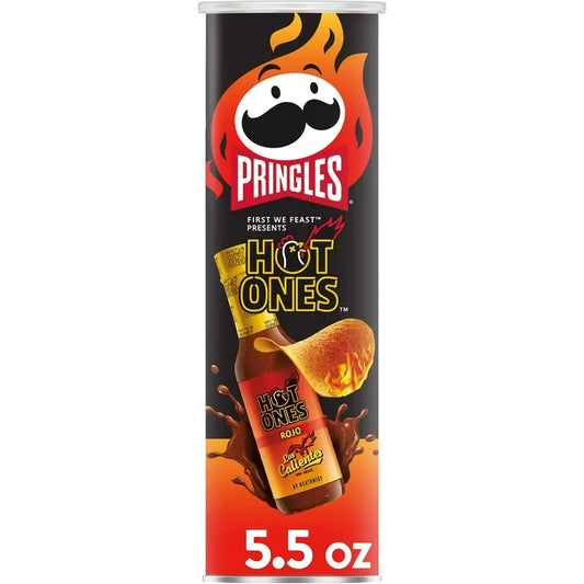 Pringles Hot Ones Los Calientes Rojo 155g