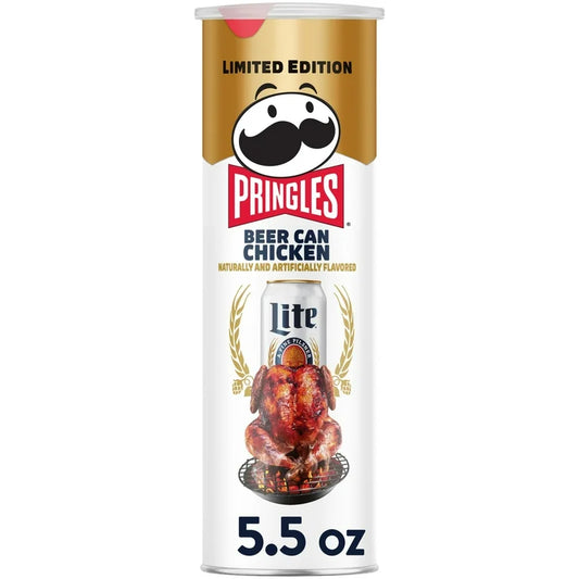 EDICIÓN LIMITADA: Pringles Beer Can Chicken Miller Lite 155g