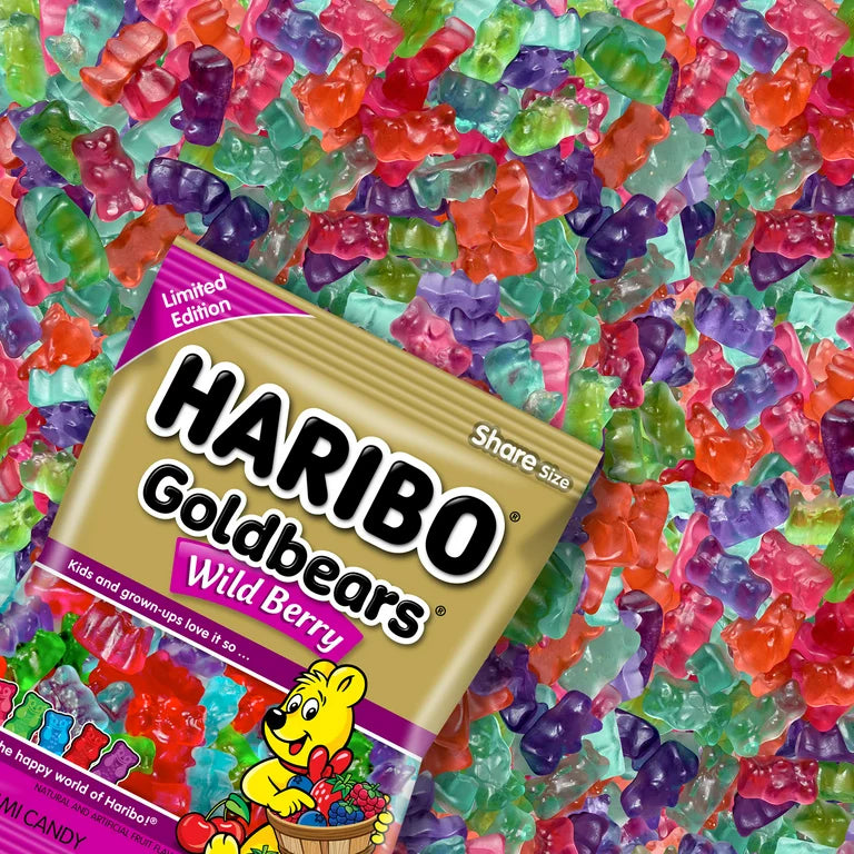 Haribo Goldbears Wild Berry Share Size 113g