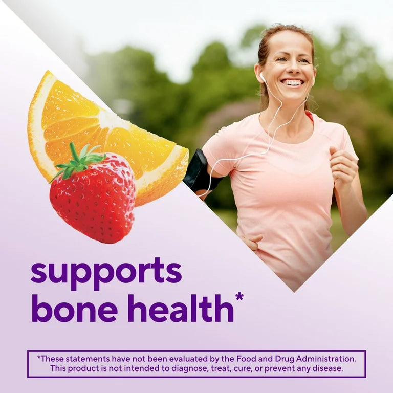 CALCIUM: Gomitas Vitafusion + Vitamina D3 x100 Unidades