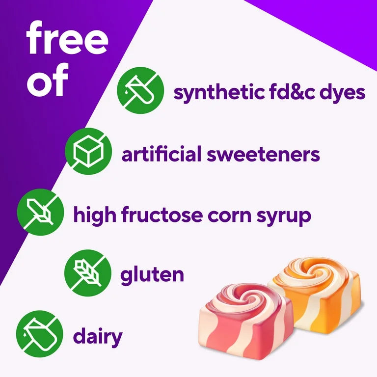CALCIUM: Gomitas Vitafusion + Vitamina D3 x100 Unidades