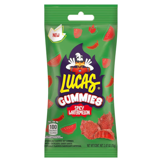Gomitas Enchiladas Lucas Gummies Spicy Watermelon 70g