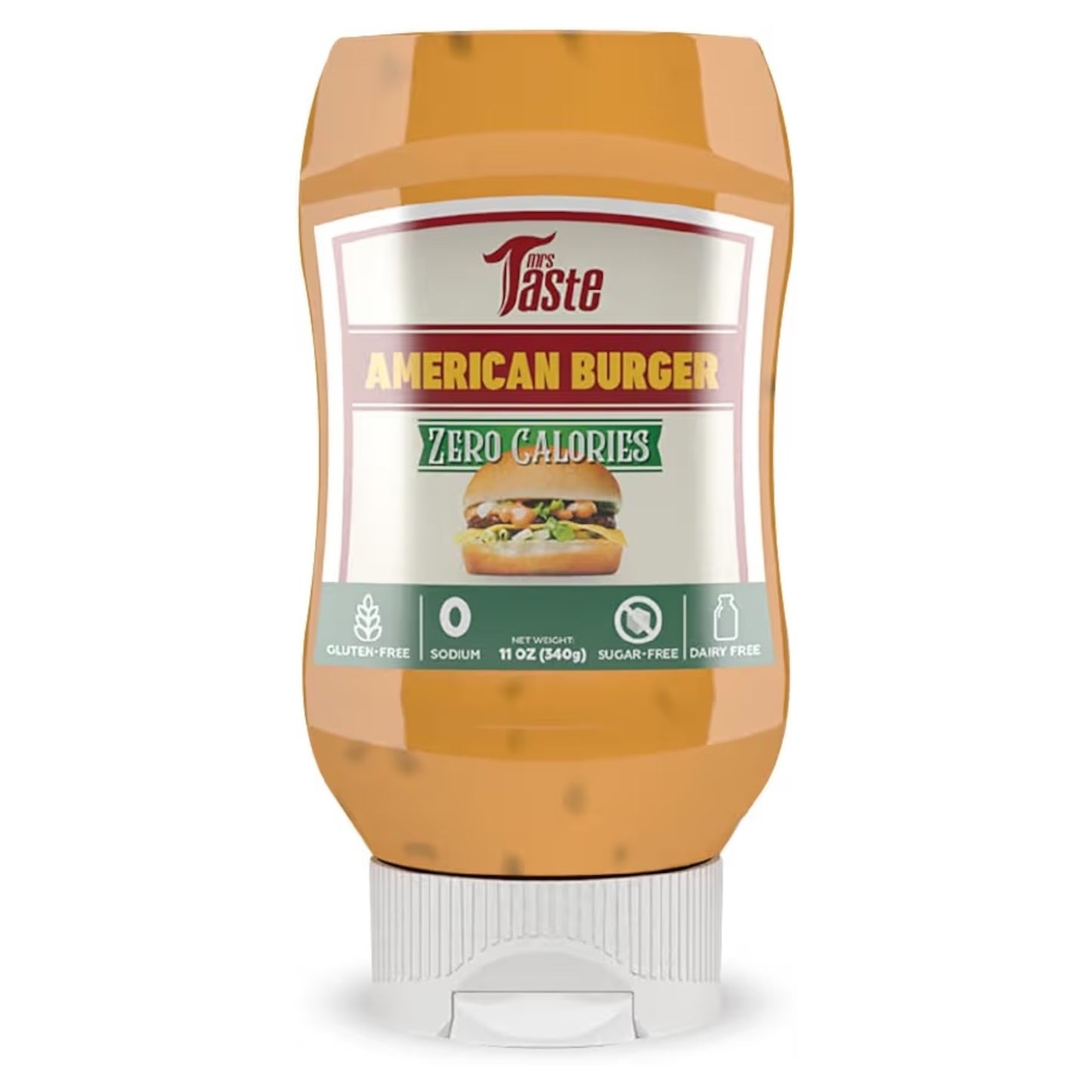Salsa Saludable Mr Taste American Burger Zero Calories 340g