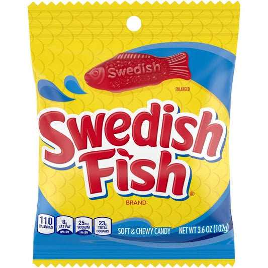 Gomitas Swedish Fish Tamaño Grande 140g