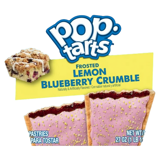 Pop Tarts Lemon Blueberry Crumble x2 (Unidad a $5.500)