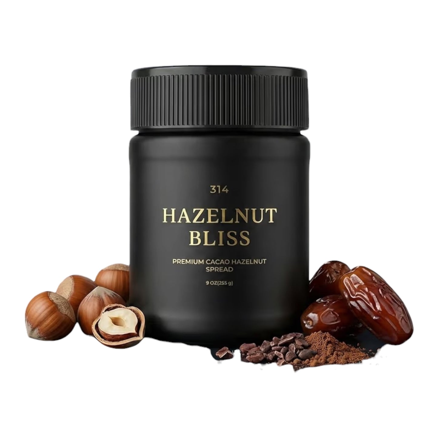 Crema Avellanas 314 Hazelnut Bliss Premium Cacao Hazelnut Spread 255g
