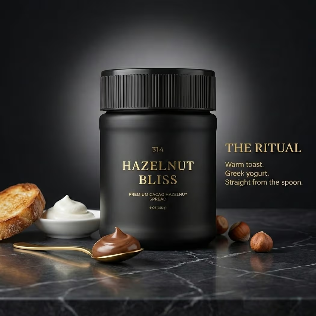 Crema Avellanas 314 Hazelnut Bliss Premium Cacao Hazelnut Spread 255g