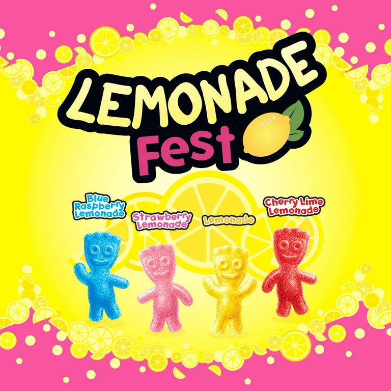 Gomitas Sour Patch Lemonade Fest 102g