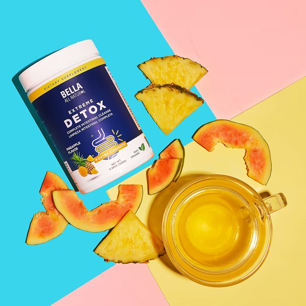 Suplemento Dietético Bella All Natural Piña Limpieza Extra Fuerte 400g