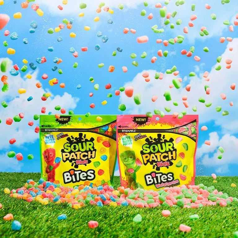 Gomitas Sour Patch Bites Paquete 340g