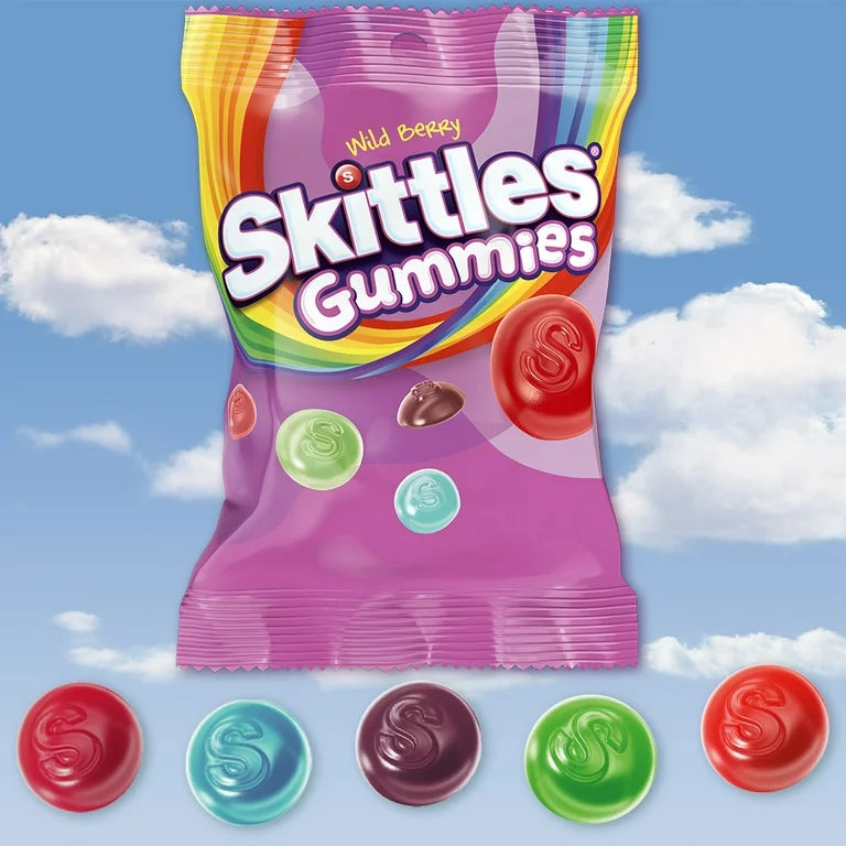 Gomitas Skittles Wild Berry Tamaño Grande 164g