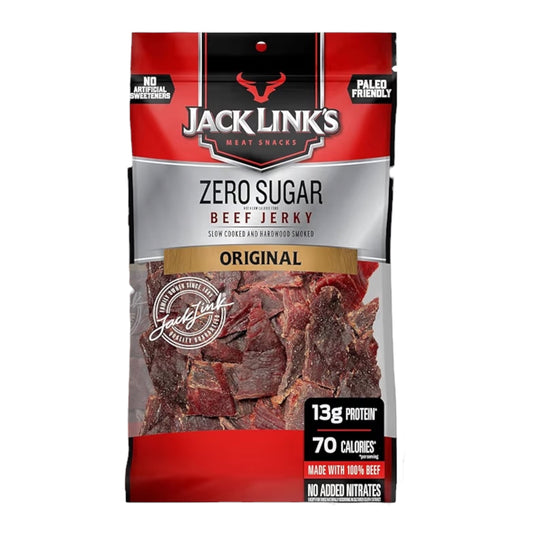 Jack Link’s Beef Jerky Original Zero Sugar 13g Proteína 207g