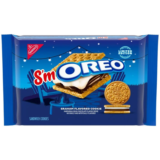 EDICIÓN LIMITADA: Oreo S’Mores Tamaño Grande 303g