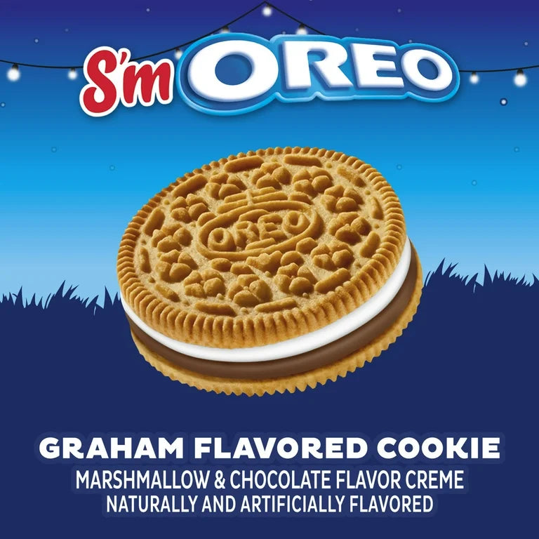 EDICIÓN LIMITADA: Oreo S’Mores Tamaño Grande 303g